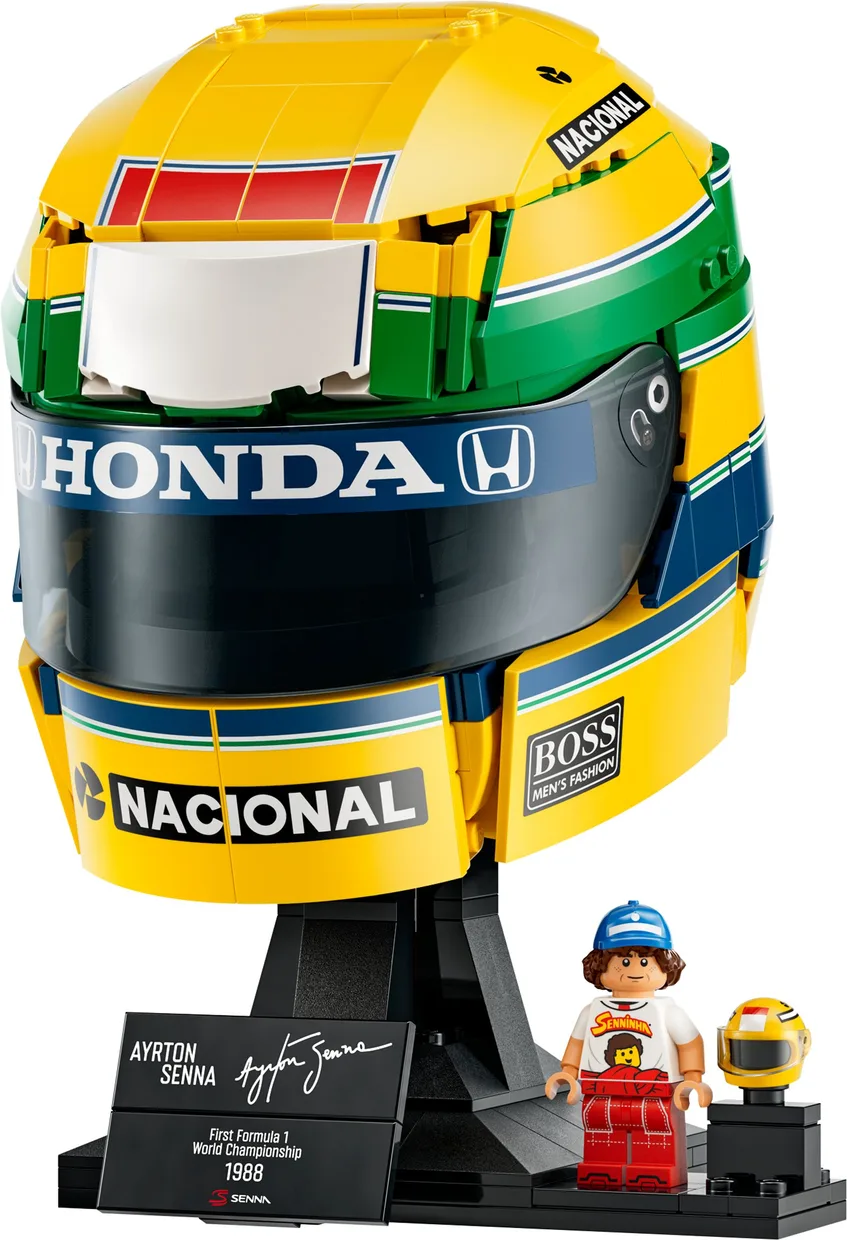 Конструктор LEGO Editions Formula 1 Шлем Айртона Сенны (43024)