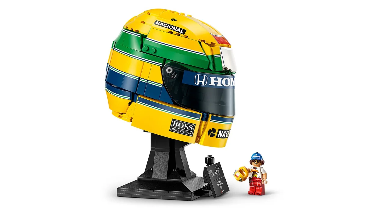 Конструктор LEGO Editions Formula 1 Шлем Айртона Сенны (43024) — фото 5