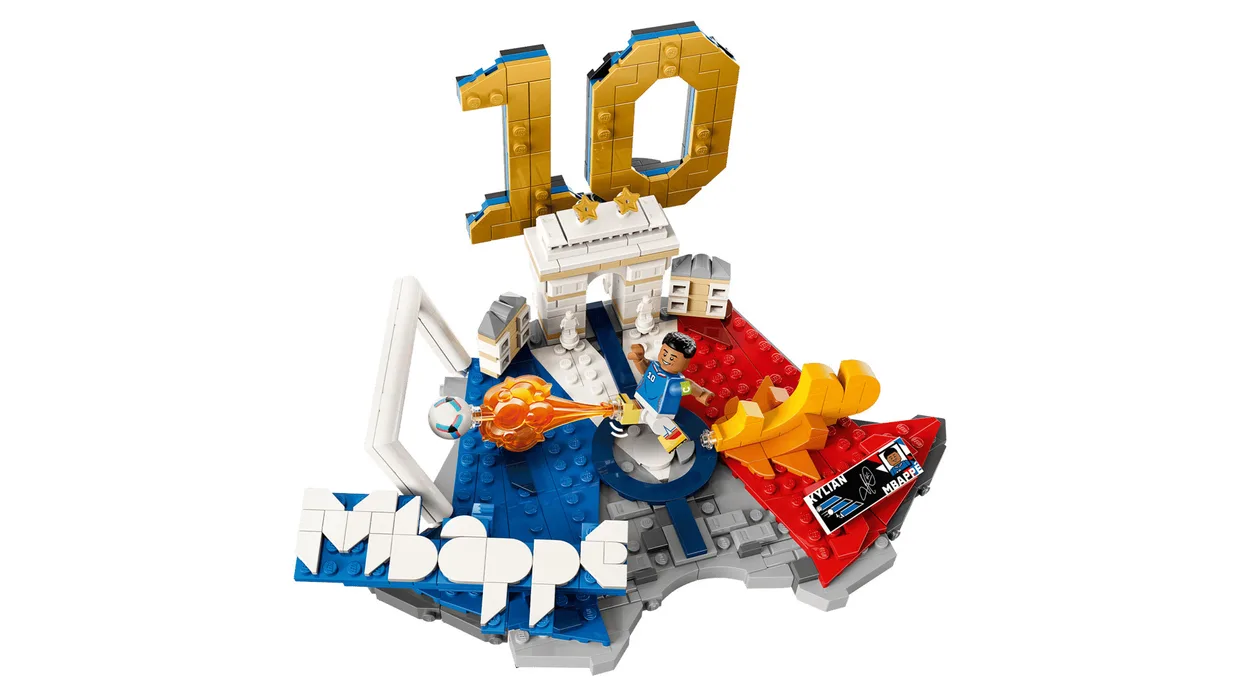 Конструктор LEGO Editions Килиан Мбаппе — лучшие футбольные моменты (43013) — фото 2