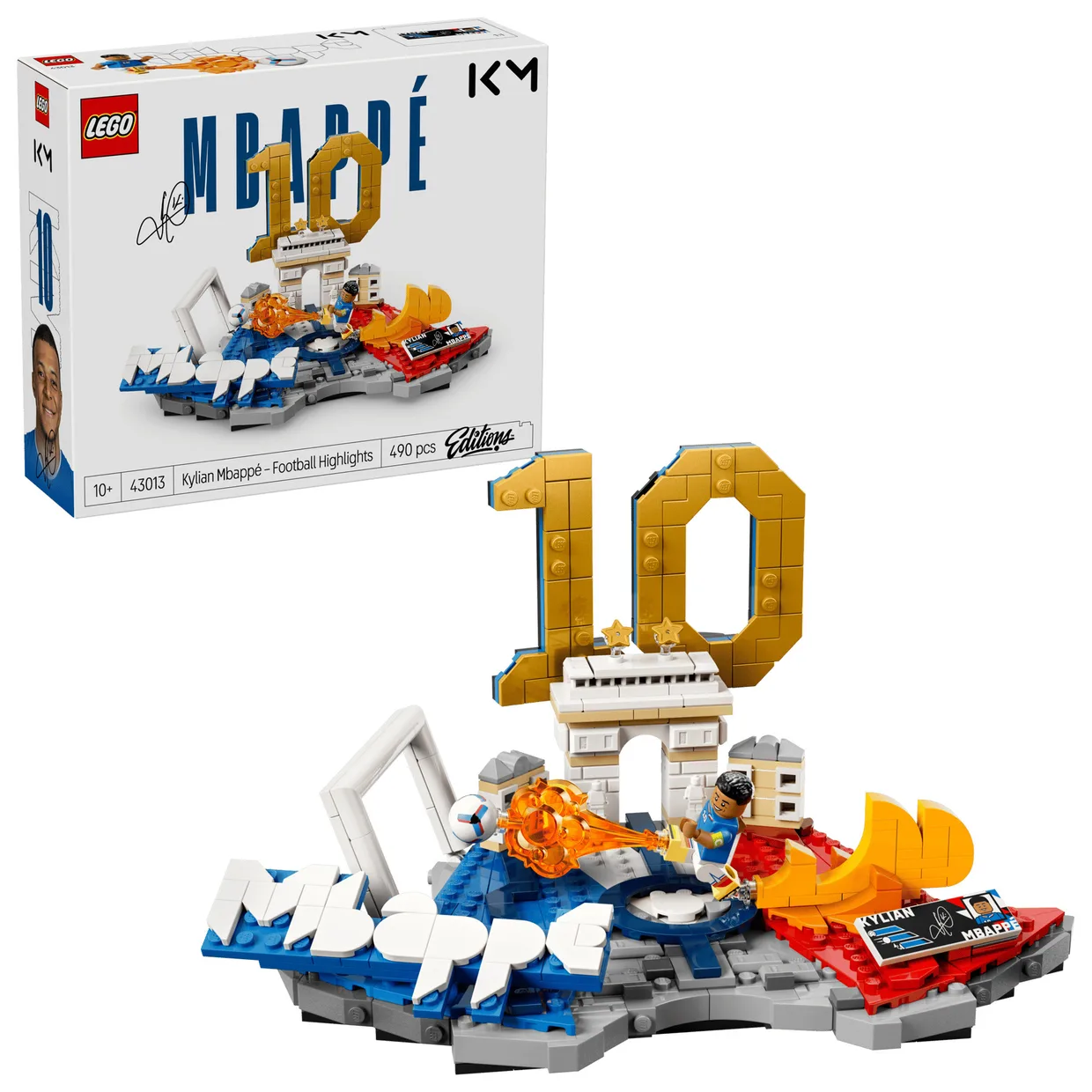 Конструктор LEGO Editions Килиан Мбаппе — лучшие футбольные моменты (43013) — фото 9