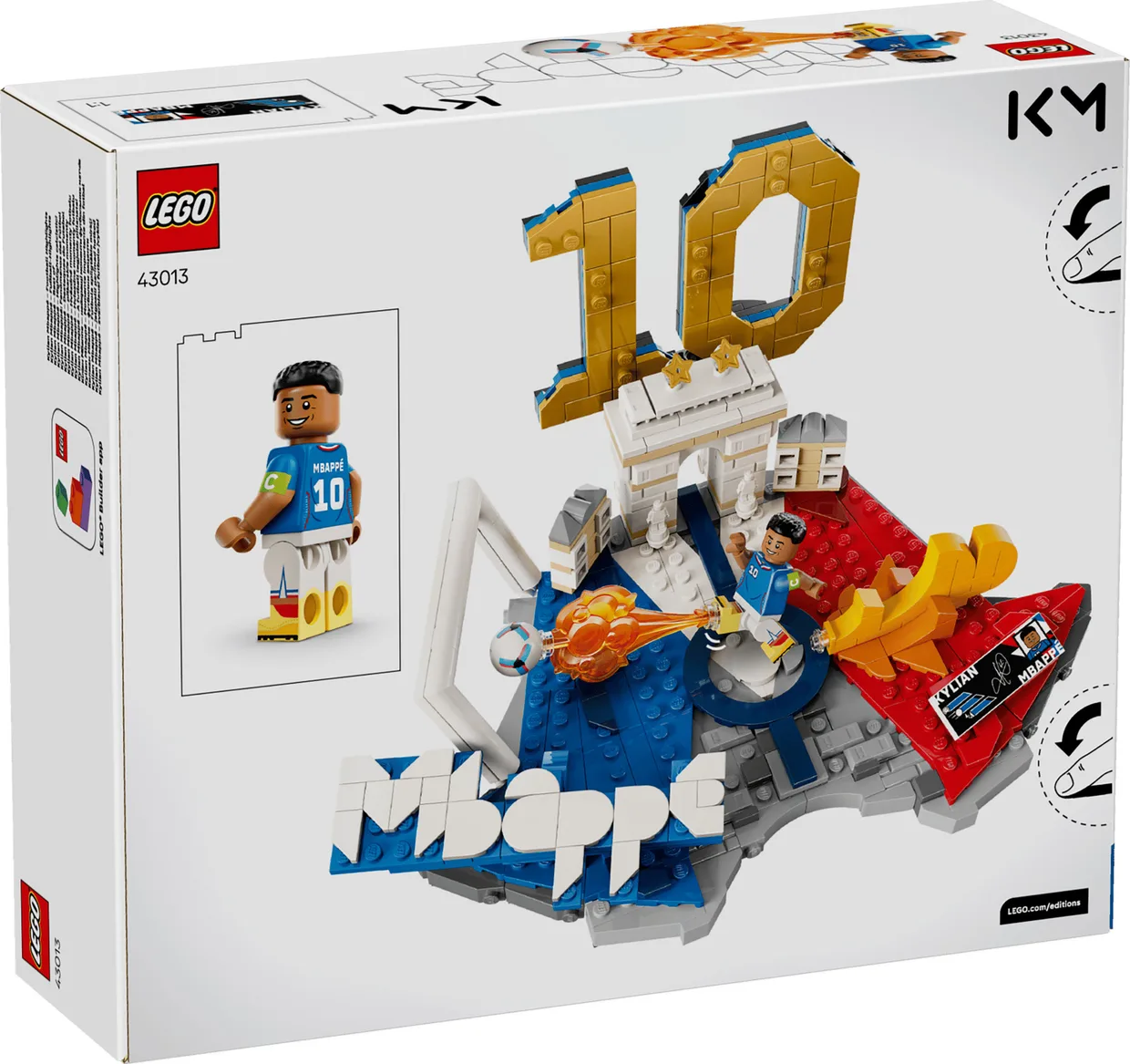 Конструктор LEGO Editions Килиан Мбаппе — лучшие футбольные моменты (43013) — фото 10
