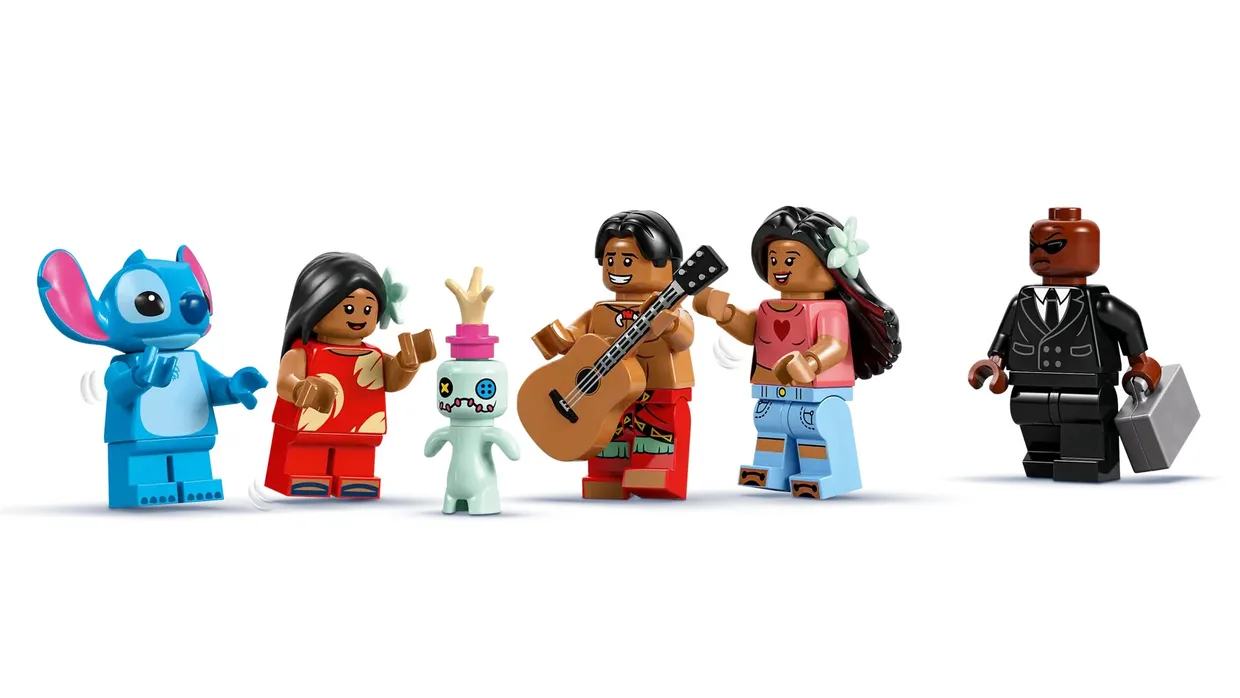 Конструктор LEGO Disney Пляжный дом Лило и Стича (43268) — фото 3