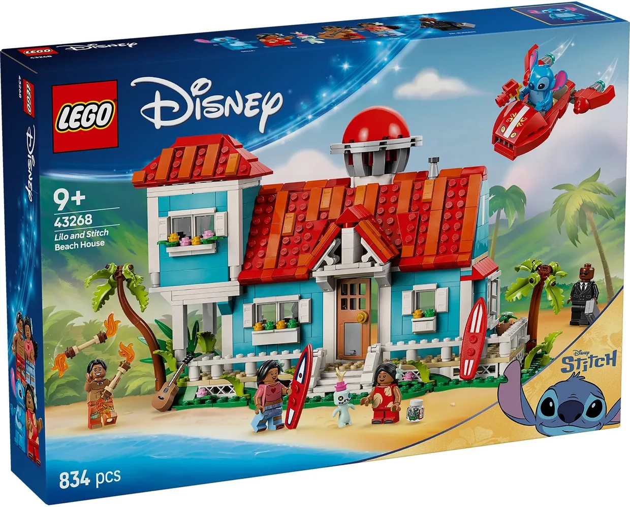 Конструктор LEGO Disney Пляжный дом Лило и Стича (43268) — фото 8