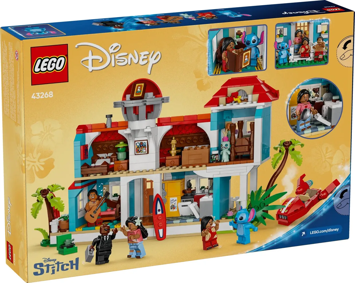 Конструктор LEGO Disney Пляжный дом Лило и Стича (43268) — фото 9