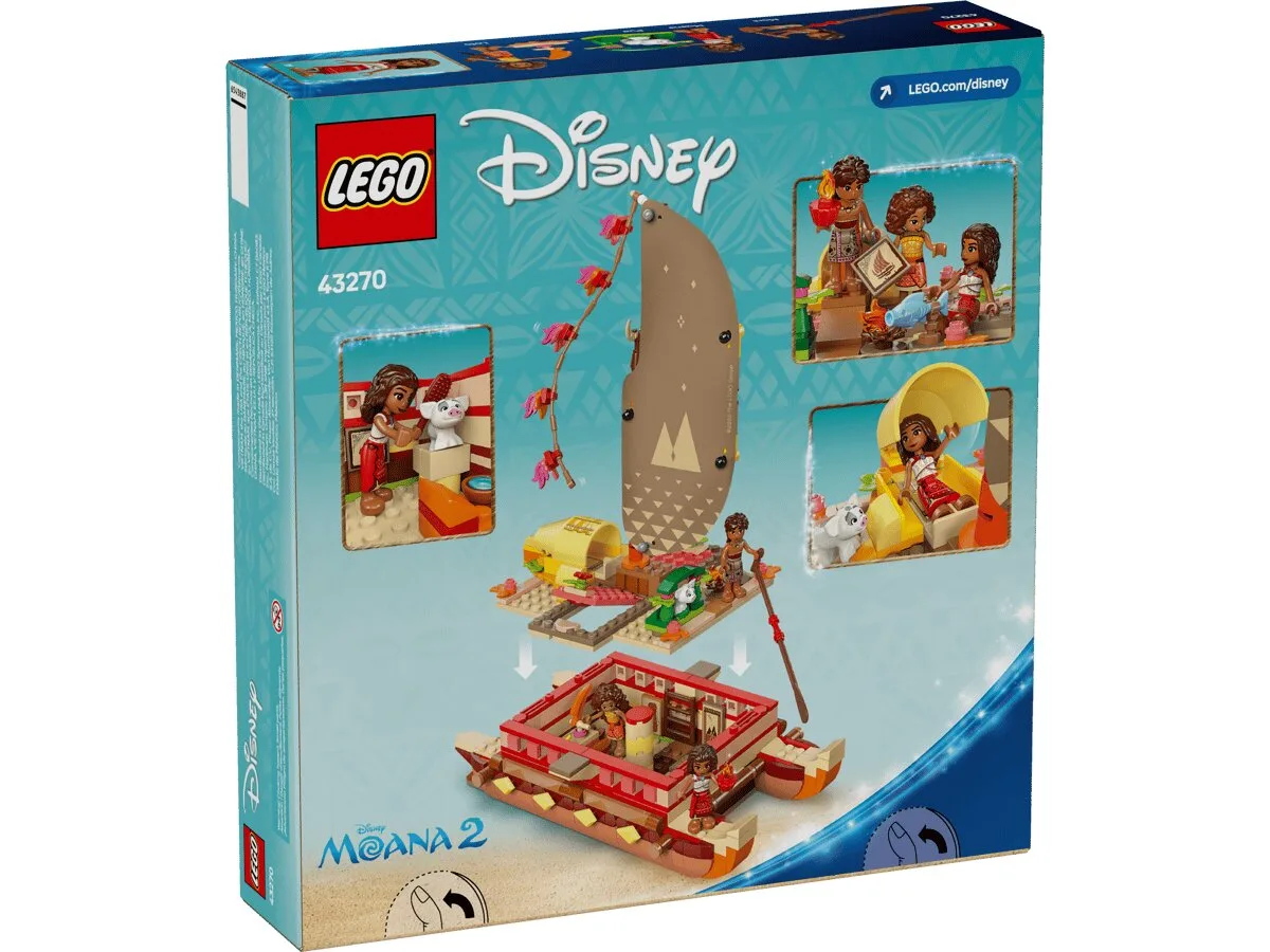 Конструктор LEGO Disney Princess Пригодницьке каное Ваяни (43270) — фото 9