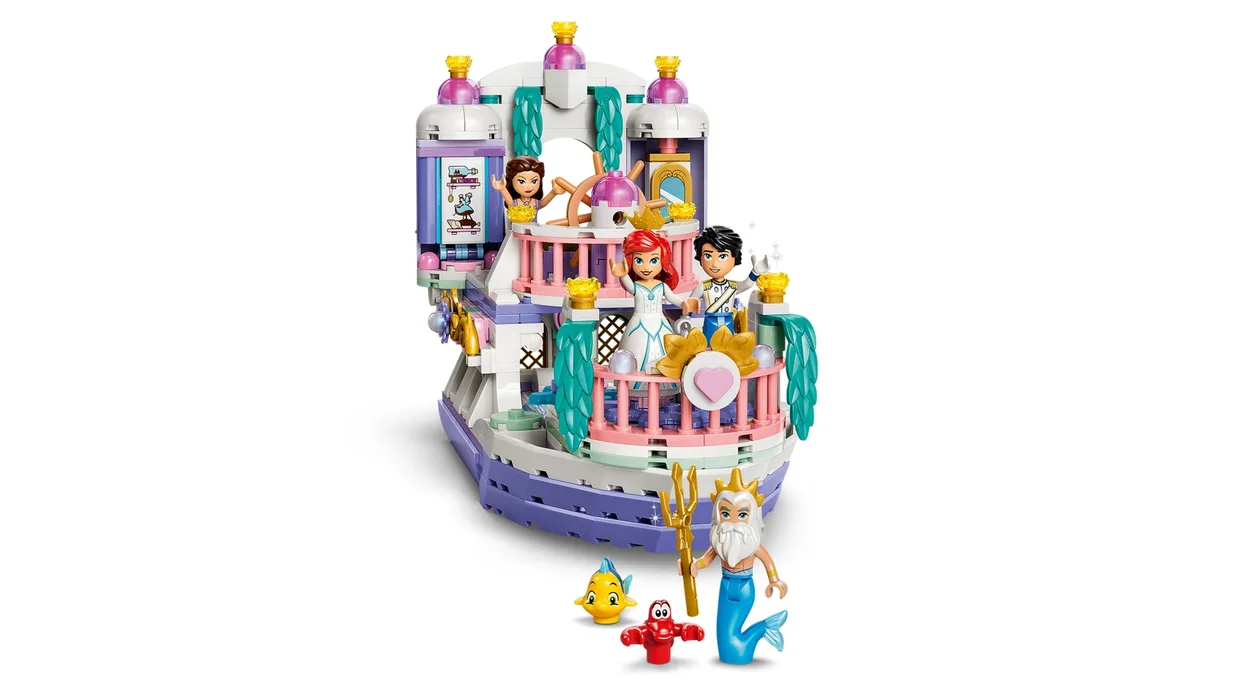 Конструктор LEGO Disney Princess Королівський весільний човен Аріель (43299) — фото 3