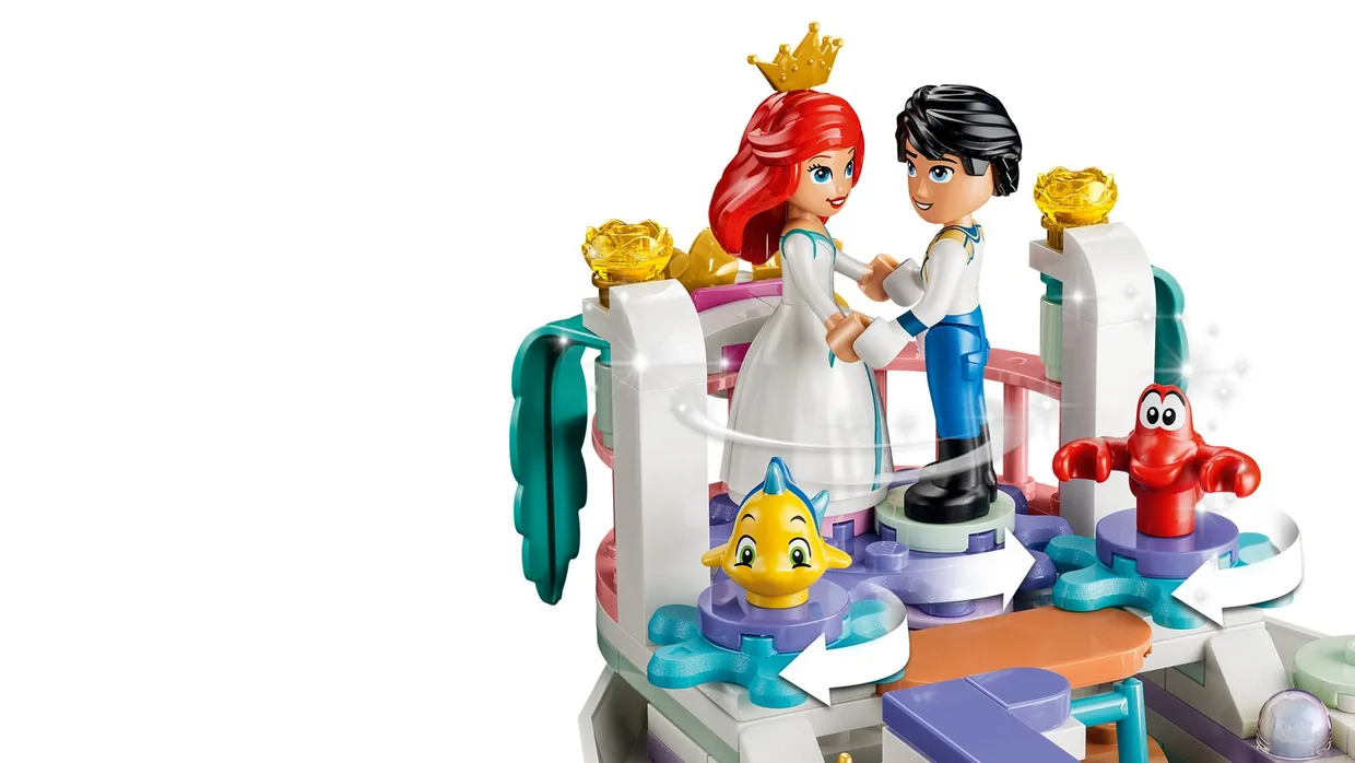 Конструктор LEGO Disney Princess Королівський весільний човен Аріель (43299) — фото 6