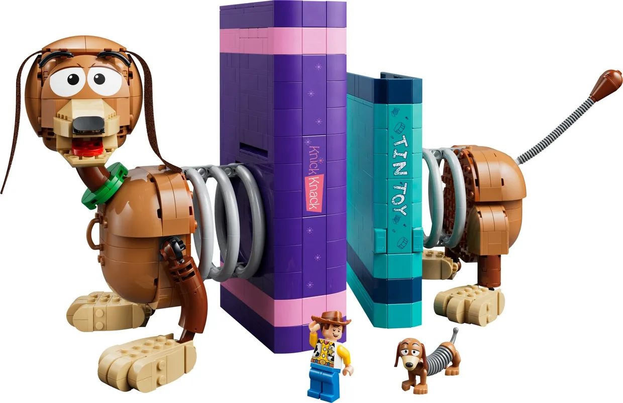 Конструктор LEGO Disney Pixar Книжкові підставки «Собачка Спіралька» з «Історії іграшок» (43301)