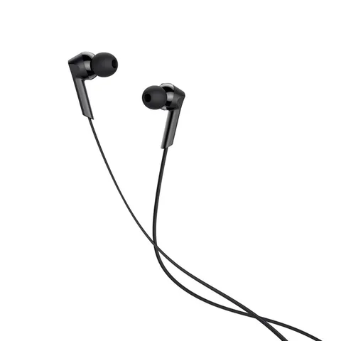 Наушники HOCO M72 Admire universal earphones with mic Black (6931474719621)
