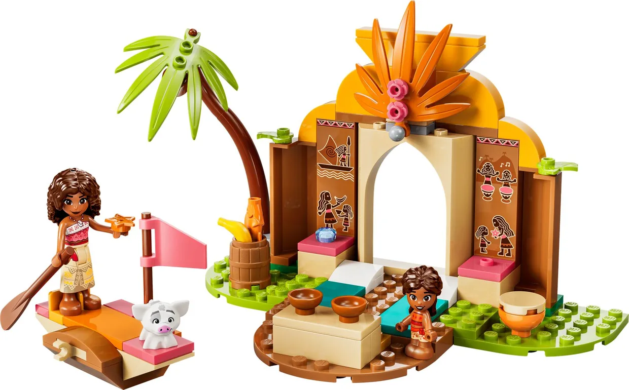 Конструктор LEGO Disney Princess Деревенский домик и лодка (43282)