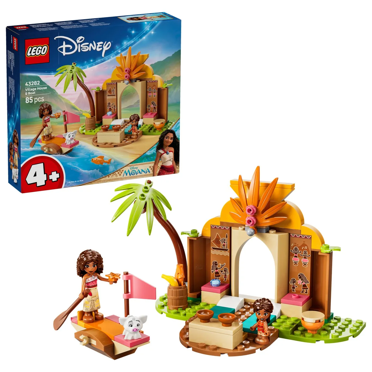 Конструктор LEGO Disney Princess Деревенский домик и лодка (43282) — фото 10