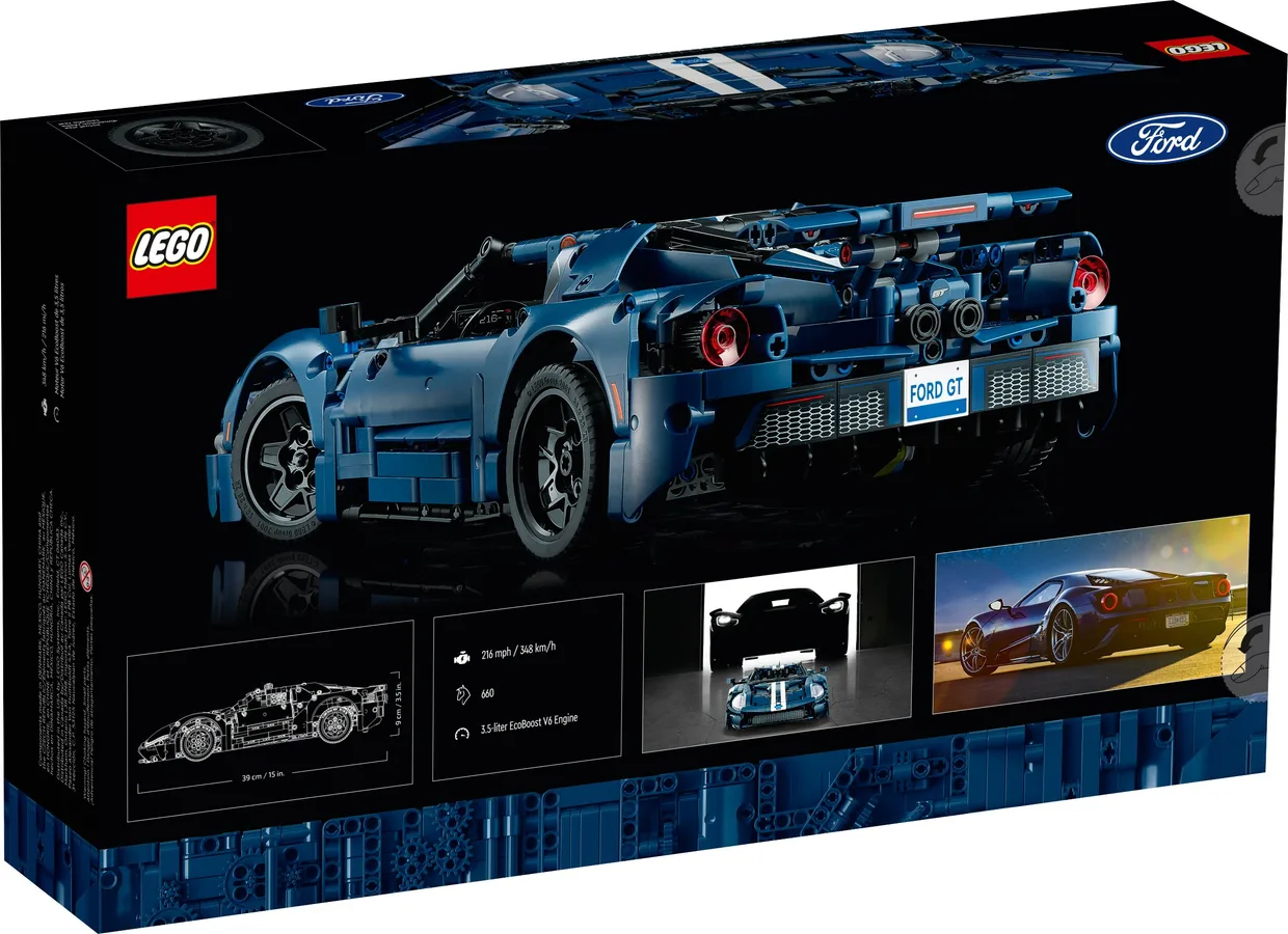 Конструктор LEGO Technic Ford GT 2022 (42154) — фото 10