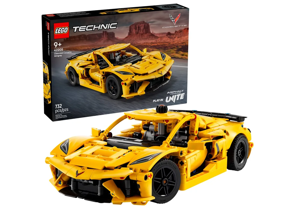 Конструктор LEGO Technic Chevrolet Corvette Stingray (42205) — фото 9