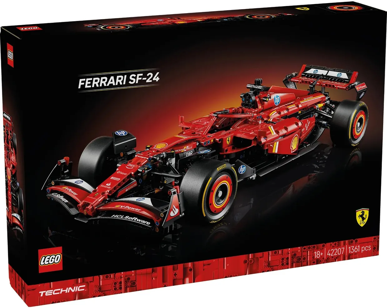 Конструктор LEGO Technic Автомобиль F1 Ferrari SF-24 (42207) — фото 11