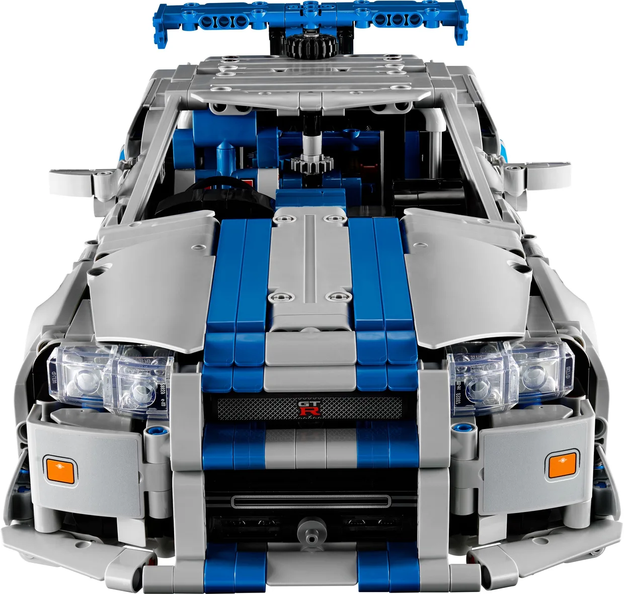 Конструктор LEGO Technic Двойной форсаж: автомобиль Nissan Skyline GT-R (R34) (42210) — фото 3