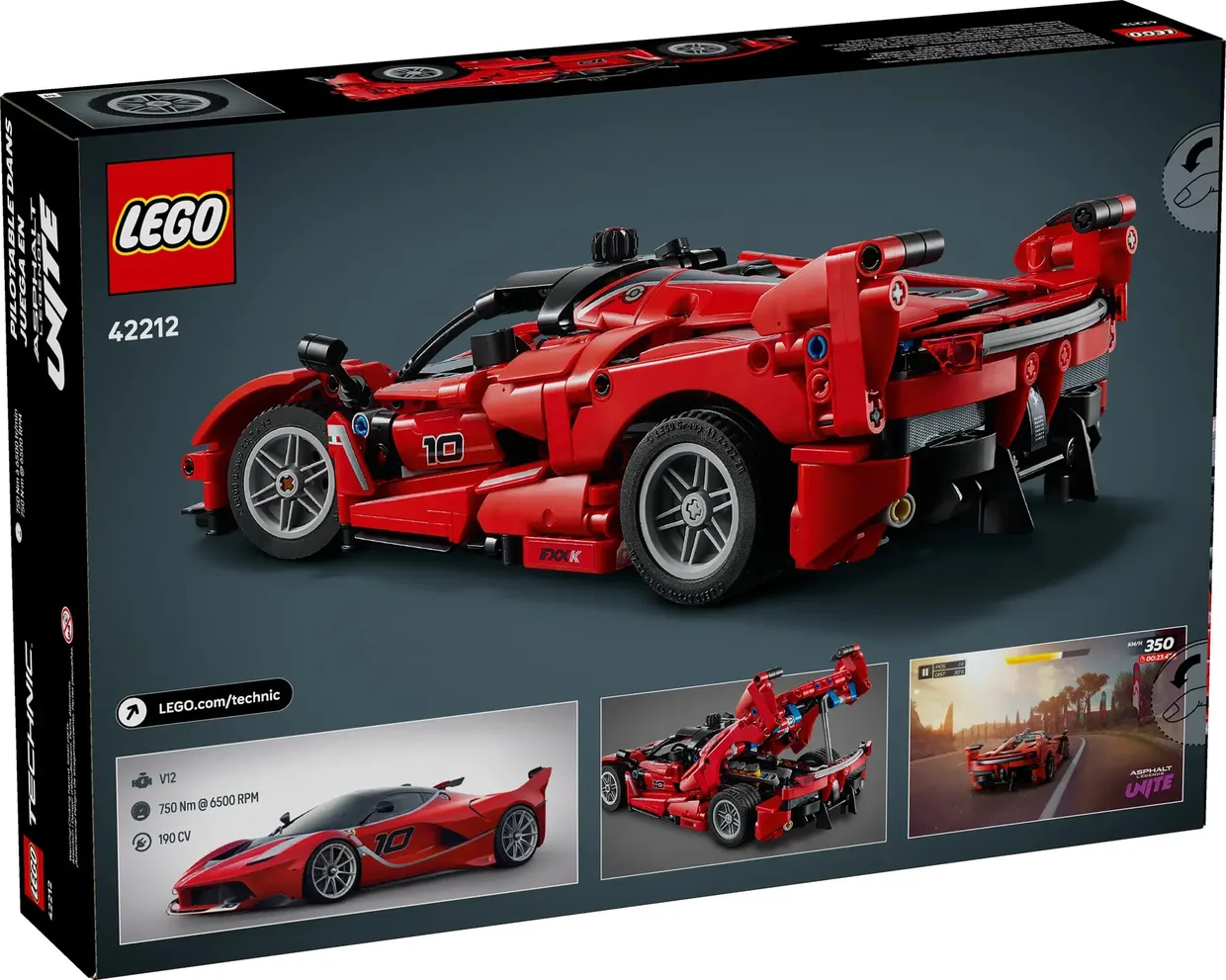 Конструктор LEGO Technic Ferrari FXX K (42212) — фото 11