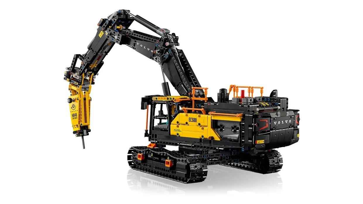 Конструктор LEGO Technic Екскаватор Volvo EC500 Hybrid (42215) — фото 3