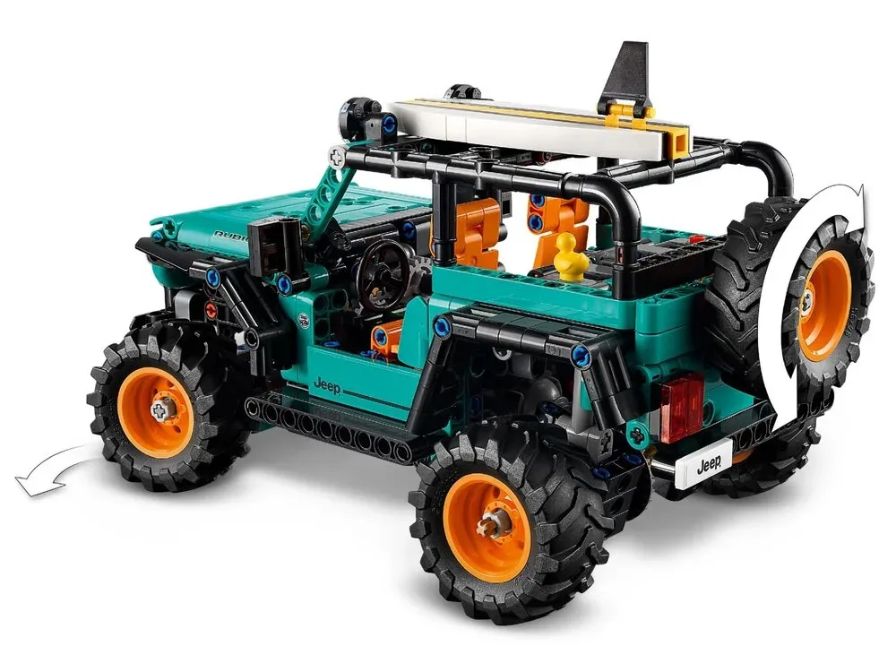 Конструктор LEGO Technic Позашляховик Jeep Wrangler Rubicon (42227) — фото 3