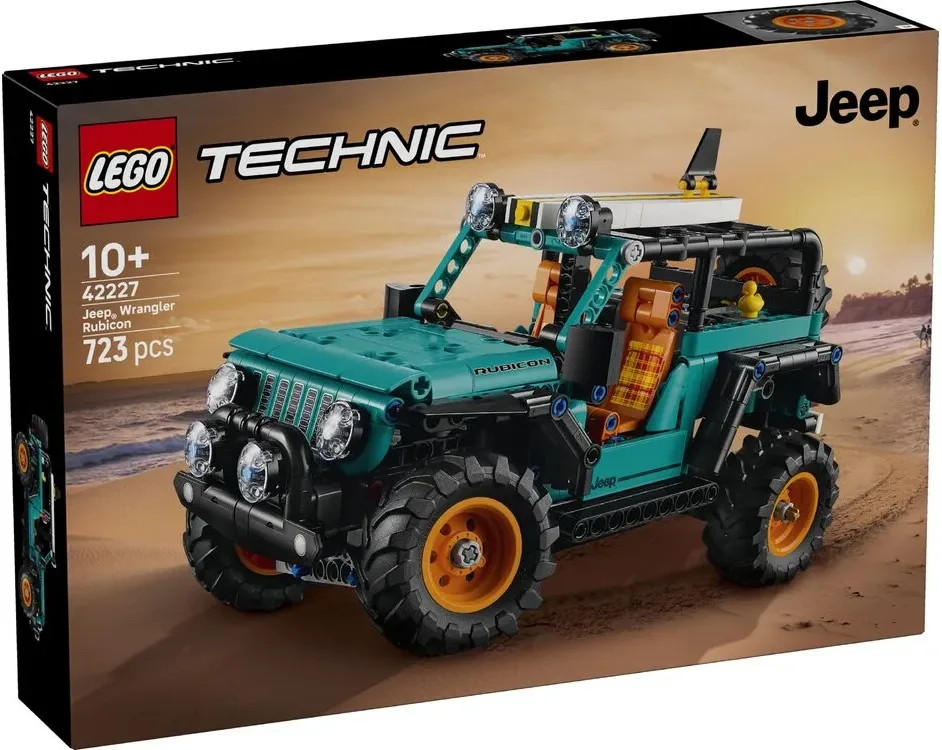 Конструктор LEGO Technic Позашляховик Jeep Wrangler Rubicon (42227) — фото 7