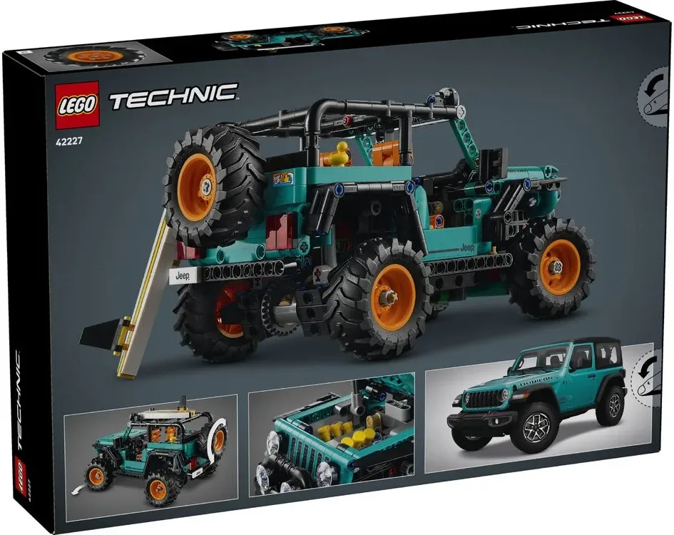 Конструктор LEGO Technic Позашляховик Jeep Wrangler Rubicon (42227) — фото 8