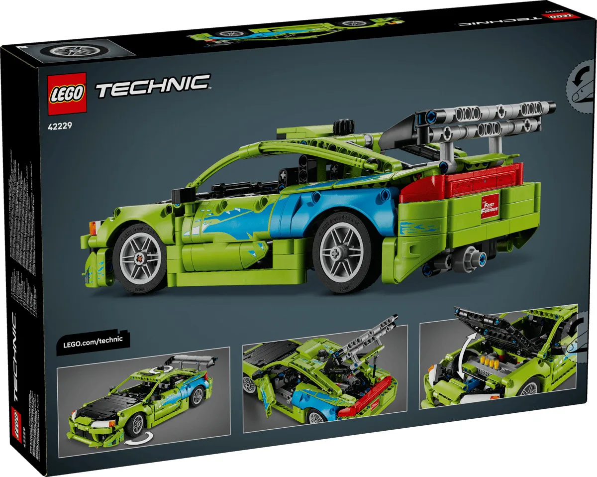 Конструктор LEGO Technic Форсаж: автомобиль Mitsubishi Eclipse (42229) — фото 12