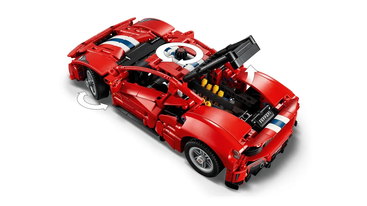 Конструктор LEGO Technic Автомобіль Ferrari 488 Pista (42235) — фото 2