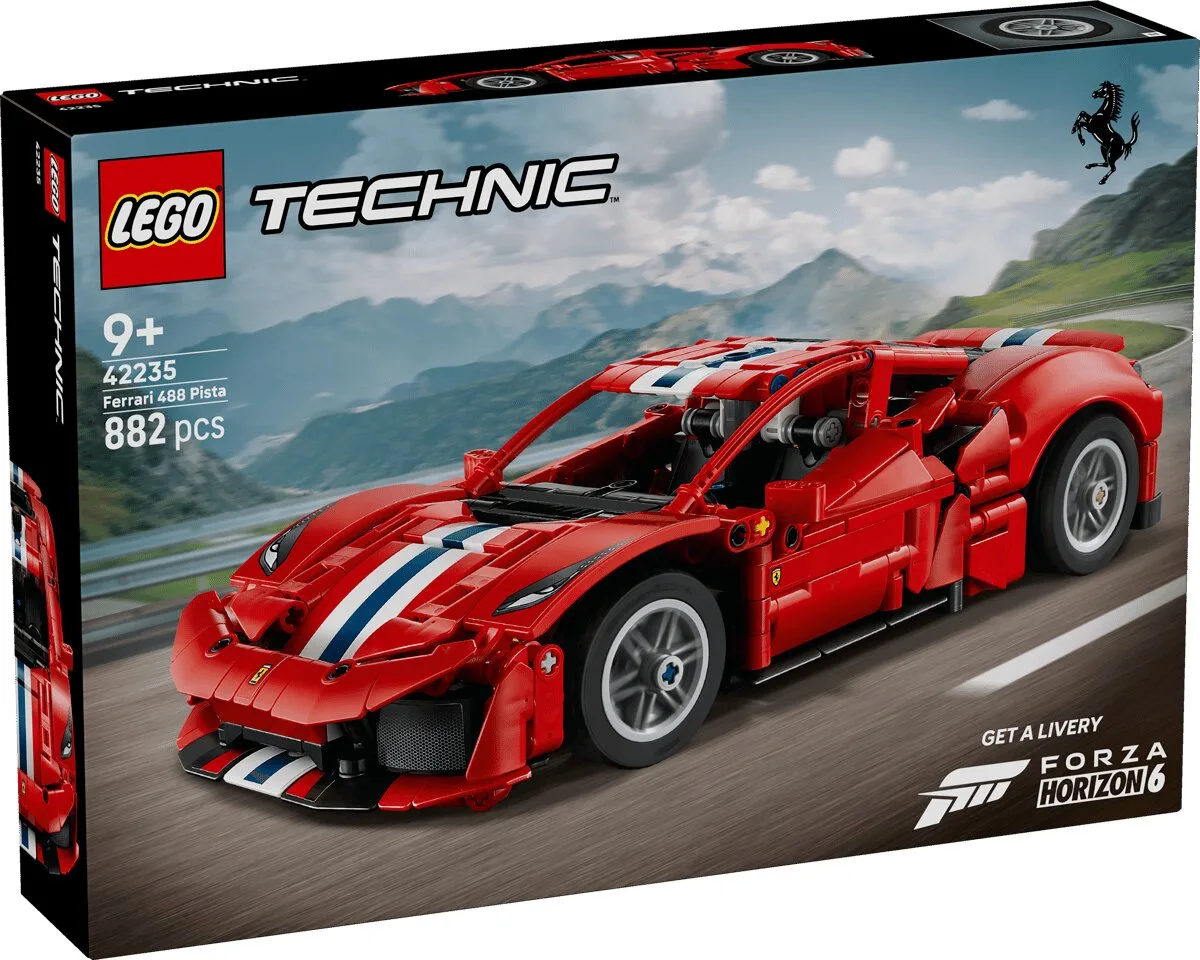 Конструктор LEGO Technic Автомобіль Ferrari 488 Pista (42235) — фото 7