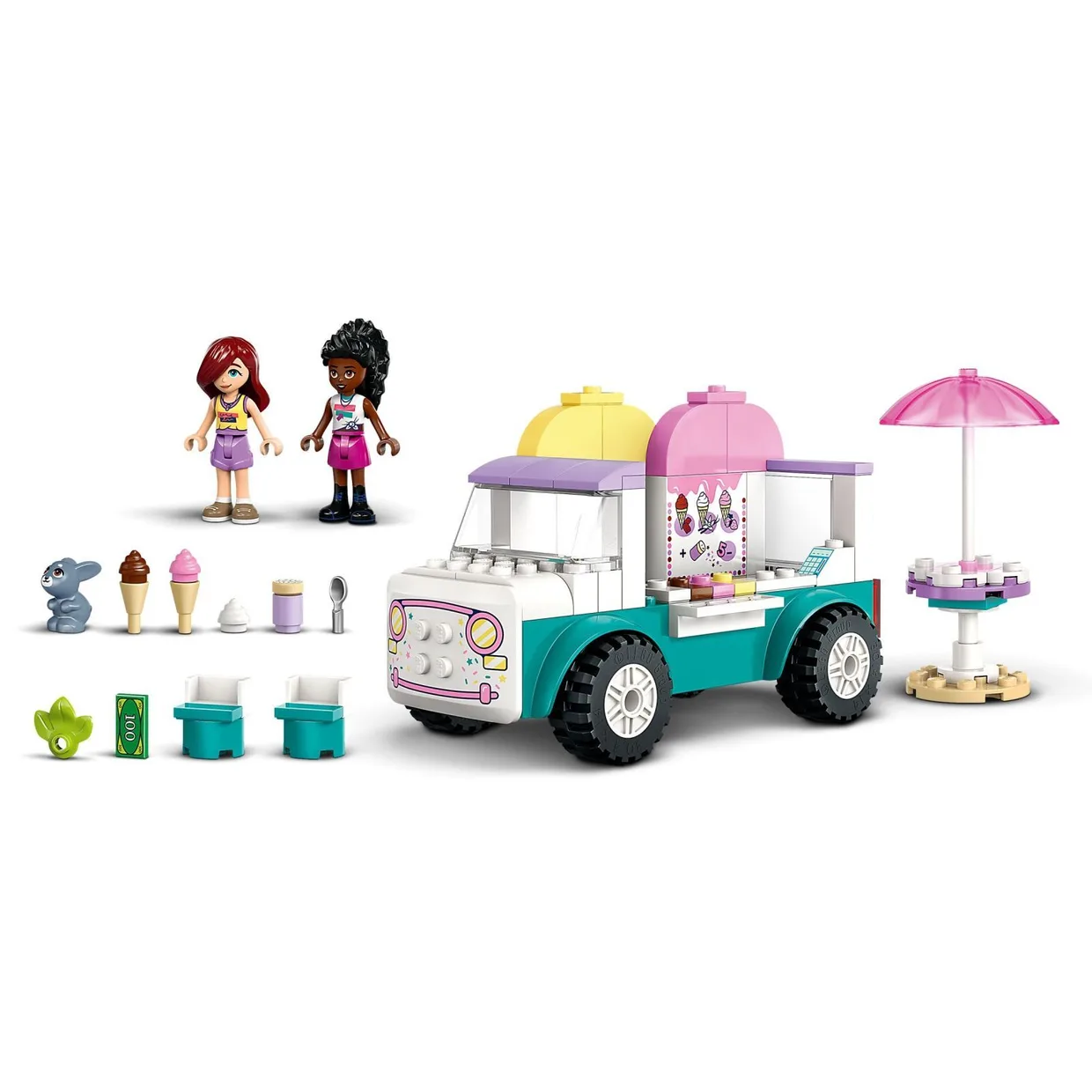 Конструктор LEGO Friends Хартлейк-Сіті: фургон із морозивом (42644) — фото 2