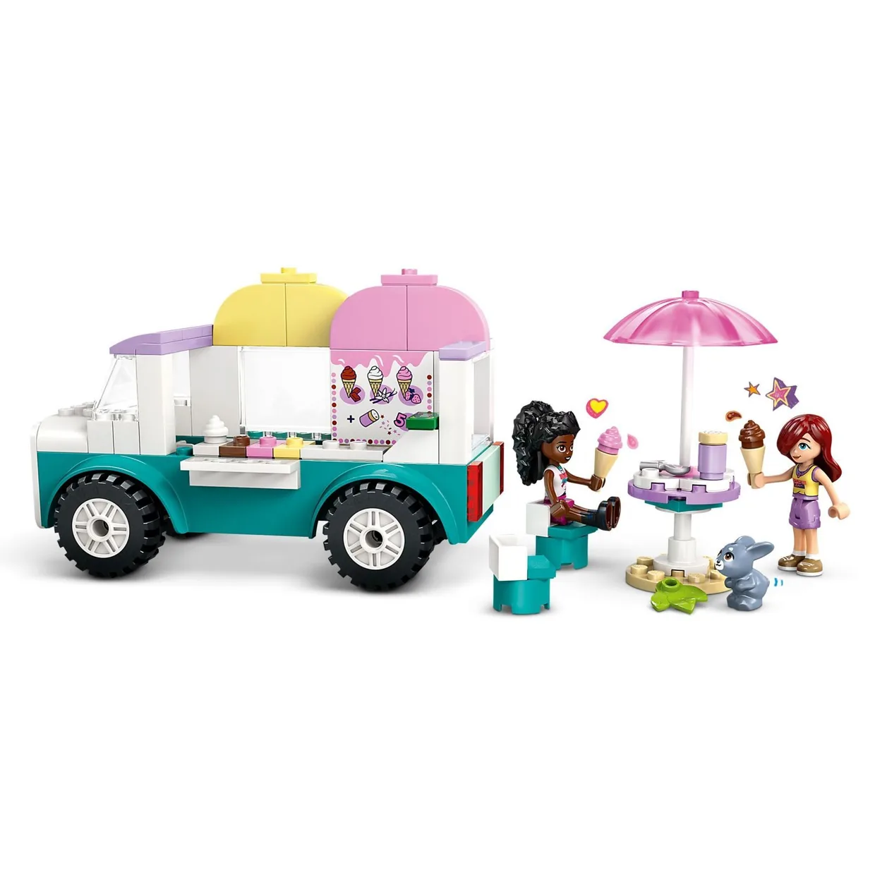 Конструктор LEGO Friends Хартлейк-Сіті: фургон із морозивом (42644) — фото 3