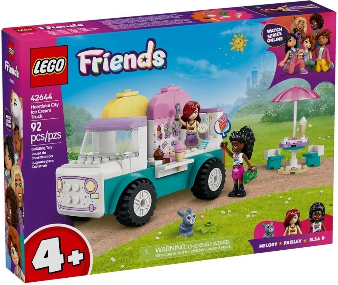 Конструктор LEGO Friends Хартлейк-Сіті: фургон із морозивом (42644) — фото 7