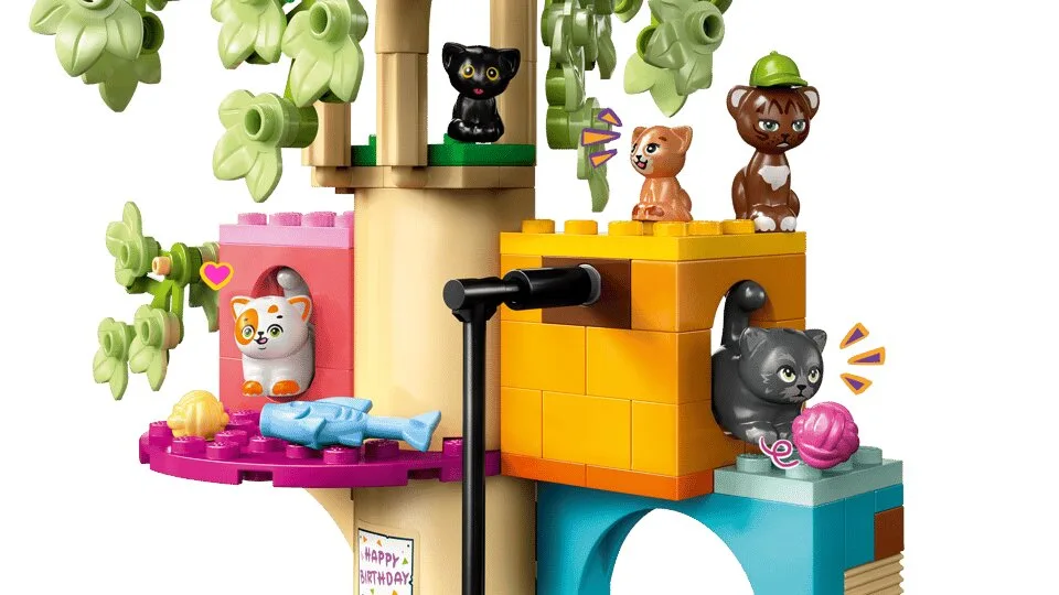 Конструктор LEGO Friends День рождения кота и дом на дереве (42666) — фото 3