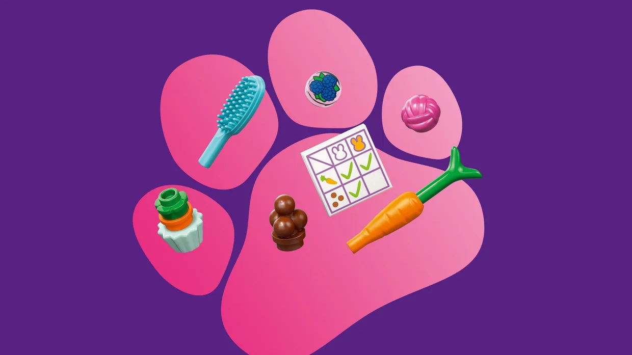 Конструктор LEGO Friends Готель для кроликів у Хартлейк-Сіті (42679) — фото 7