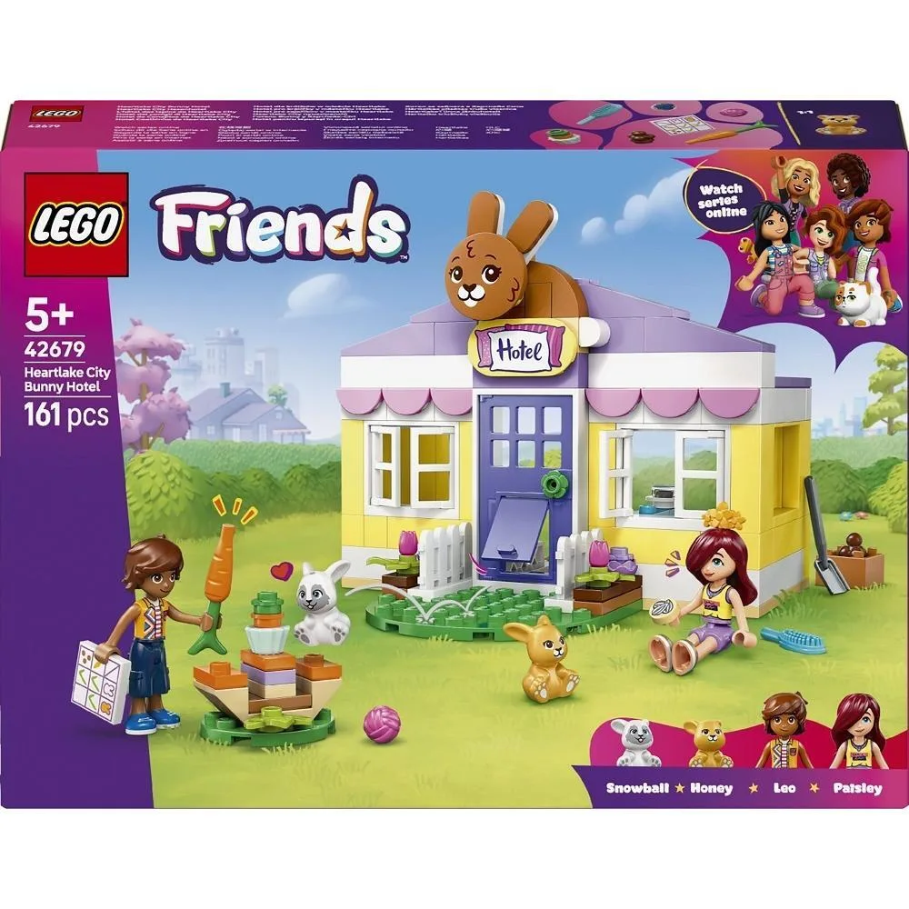 Конструктор LEGO Friends Готель для кроликів у Хартлейк-Сіті (42679) — фото 9