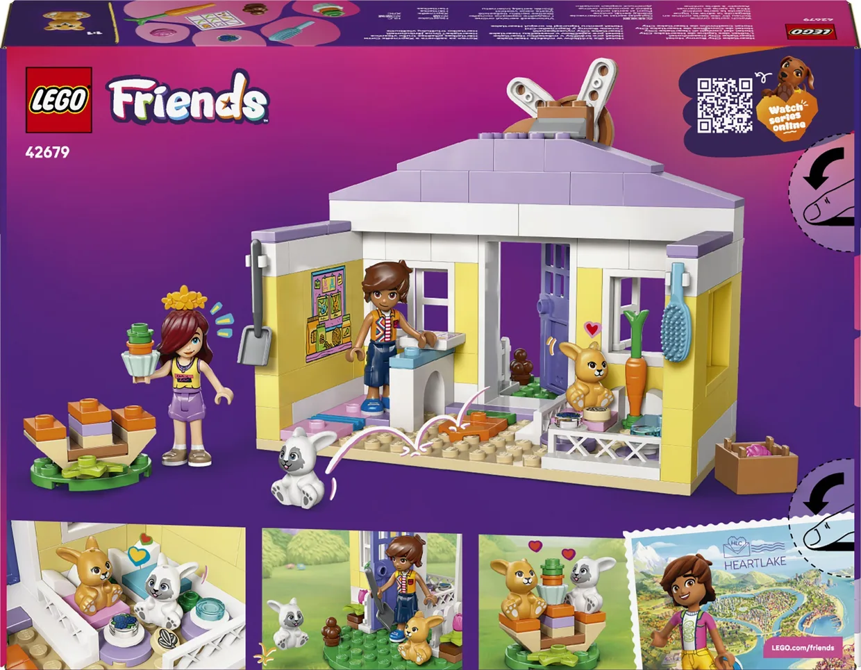 Конструктор LEGO Friends Готель для кроликів у Хартлейк-Сіті (42679) — фото 10