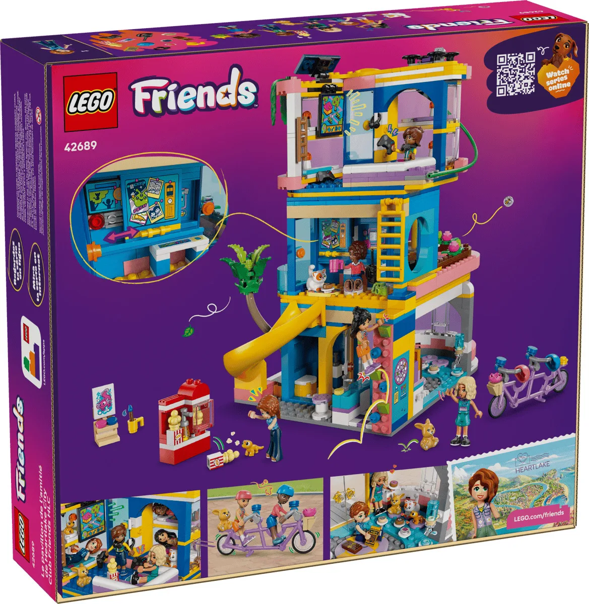 Конструктор LEGO Friends Клубный дом друзей в Хартлейк-Сити (42689) — фото 12