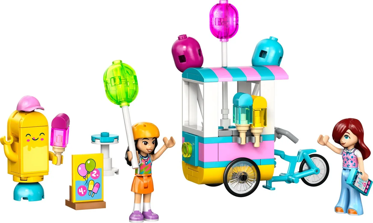 Конструктор LEGO Friends Ятка з морозивом і повітряними кульками (42692)