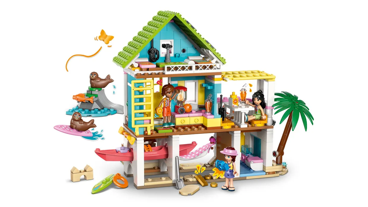 Конструктор LEGO Friends Пляжный домик с морскими котиками (42699) — фото 2