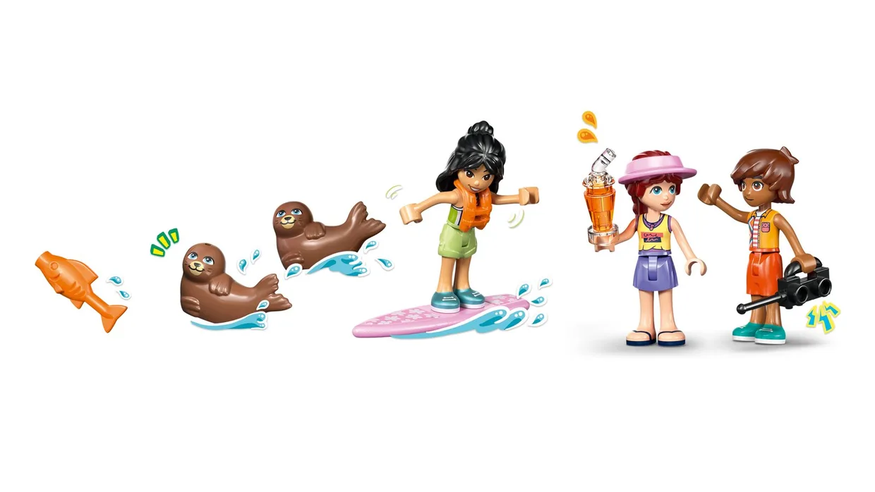 Конструктор LEGO Friends Пляжный домик с морскими котиками (42699) — фото 3