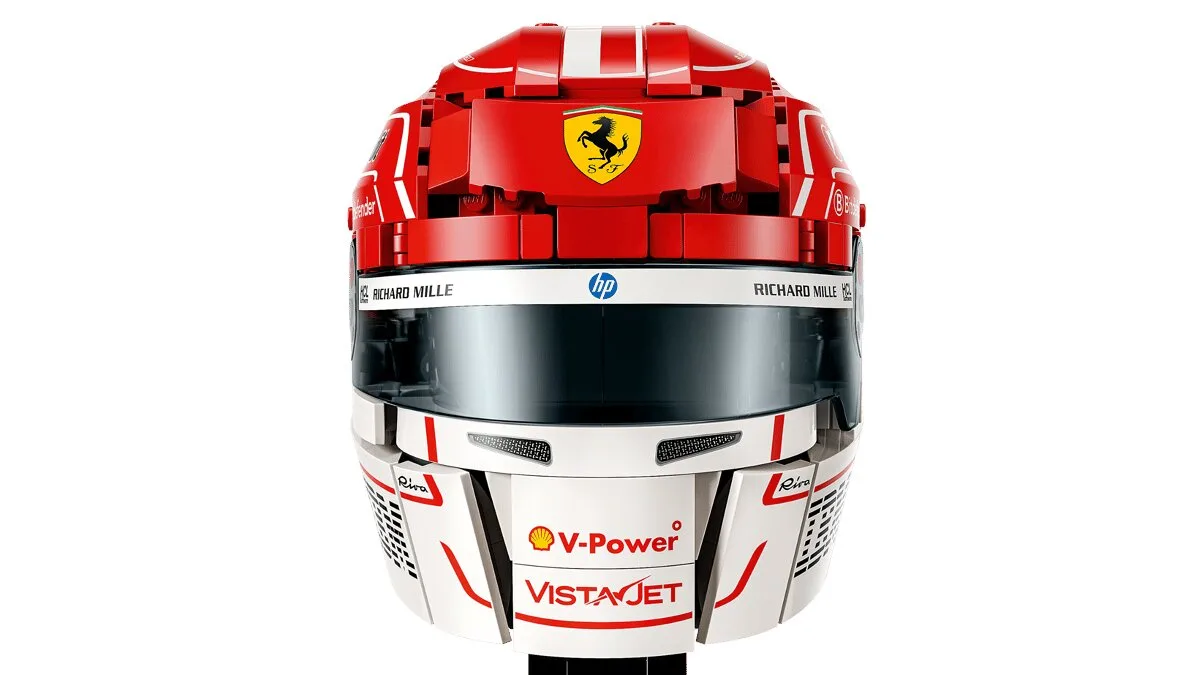 Конструктор LEGO Editions Formula 1 Шолом Шарля Леклера Scuderia Ferrari HP (43014) — фото 2