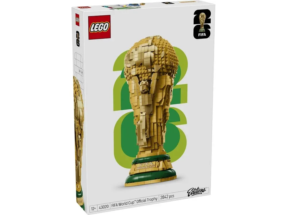 Конструктор LEGO Editions Football Официальный трофей чемпионата мира по футболу FIFA (43020) — фото 6