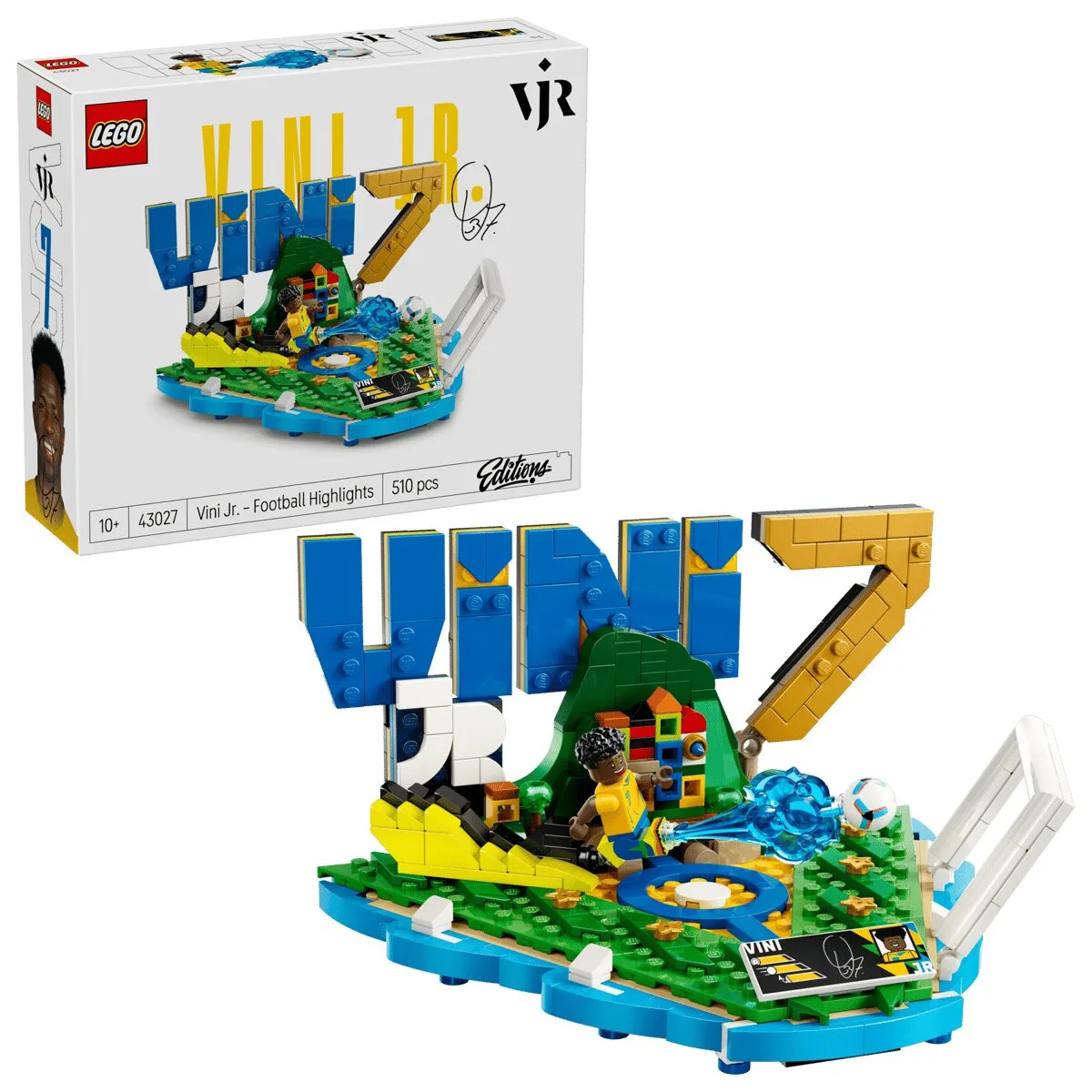 Конструктор LEGO Editions Винисиус Жуниор — лучшие футбольные моменты (43027) — фото 10