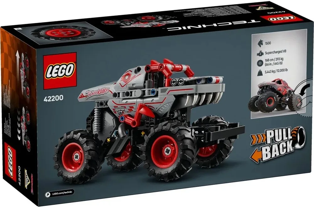 Конструктор LEGO Technic Monster Jam ThunderROARus с инерционным двигателем (42200) — фото 8