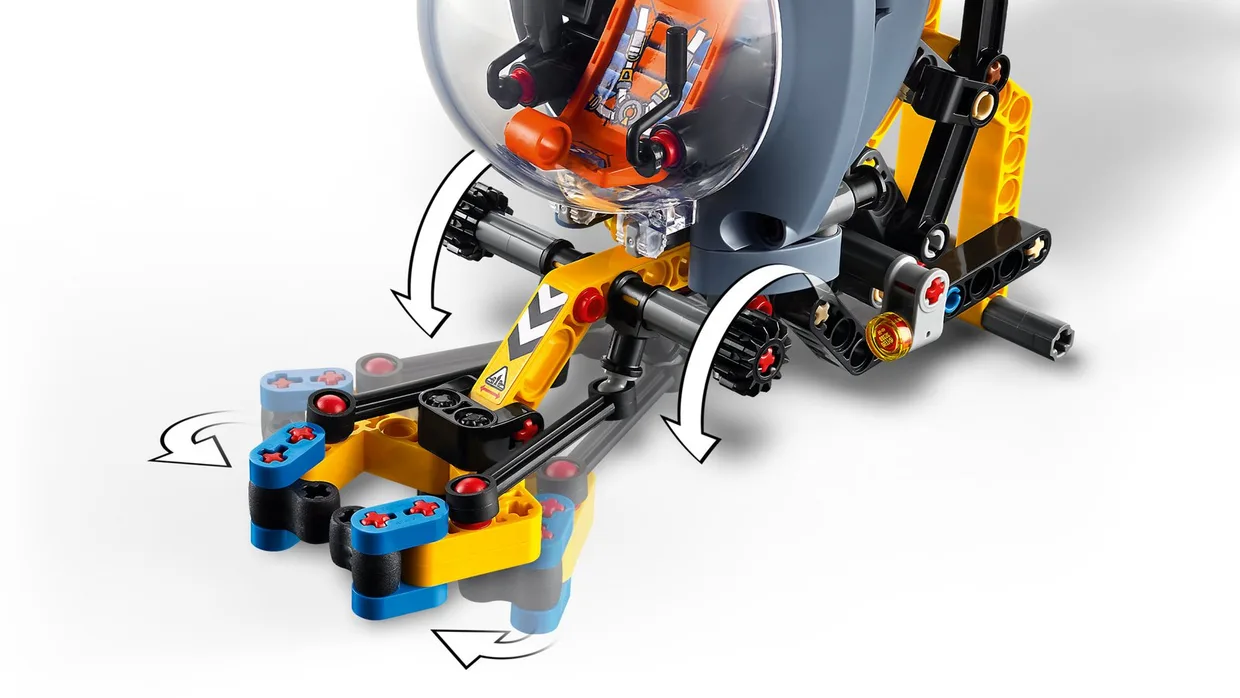 Конструктор LEGO Technic Глибоководний дослідницький підводний човен (42201) — фото 6