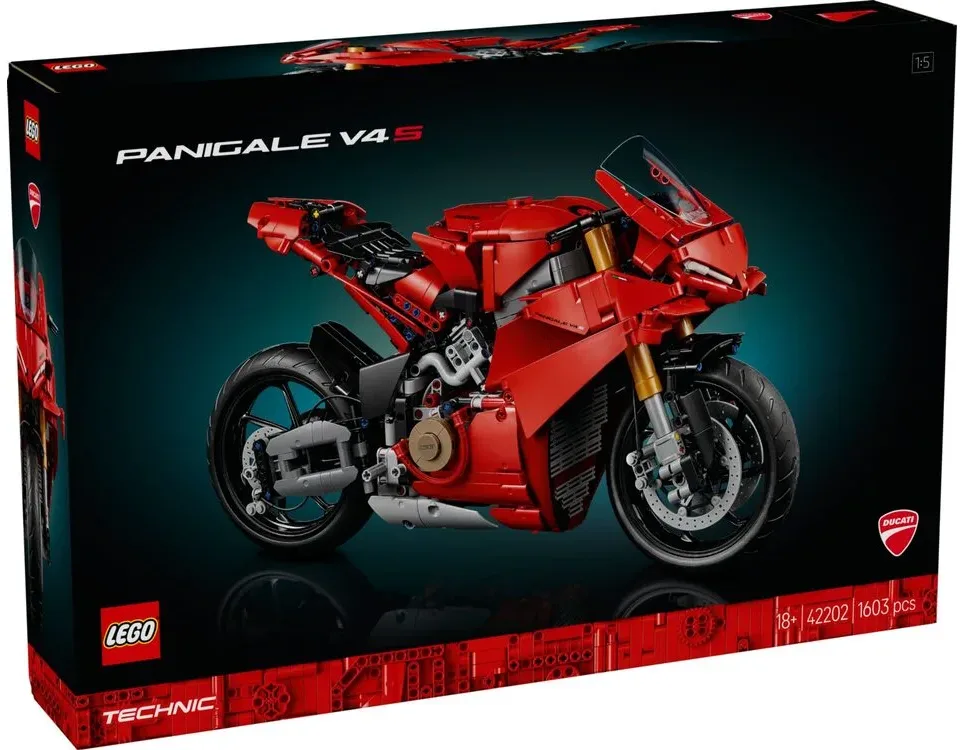 Конструктор LEGO Technic Мотоцикл Ducati Panigale V4 S (42202) — фото 11