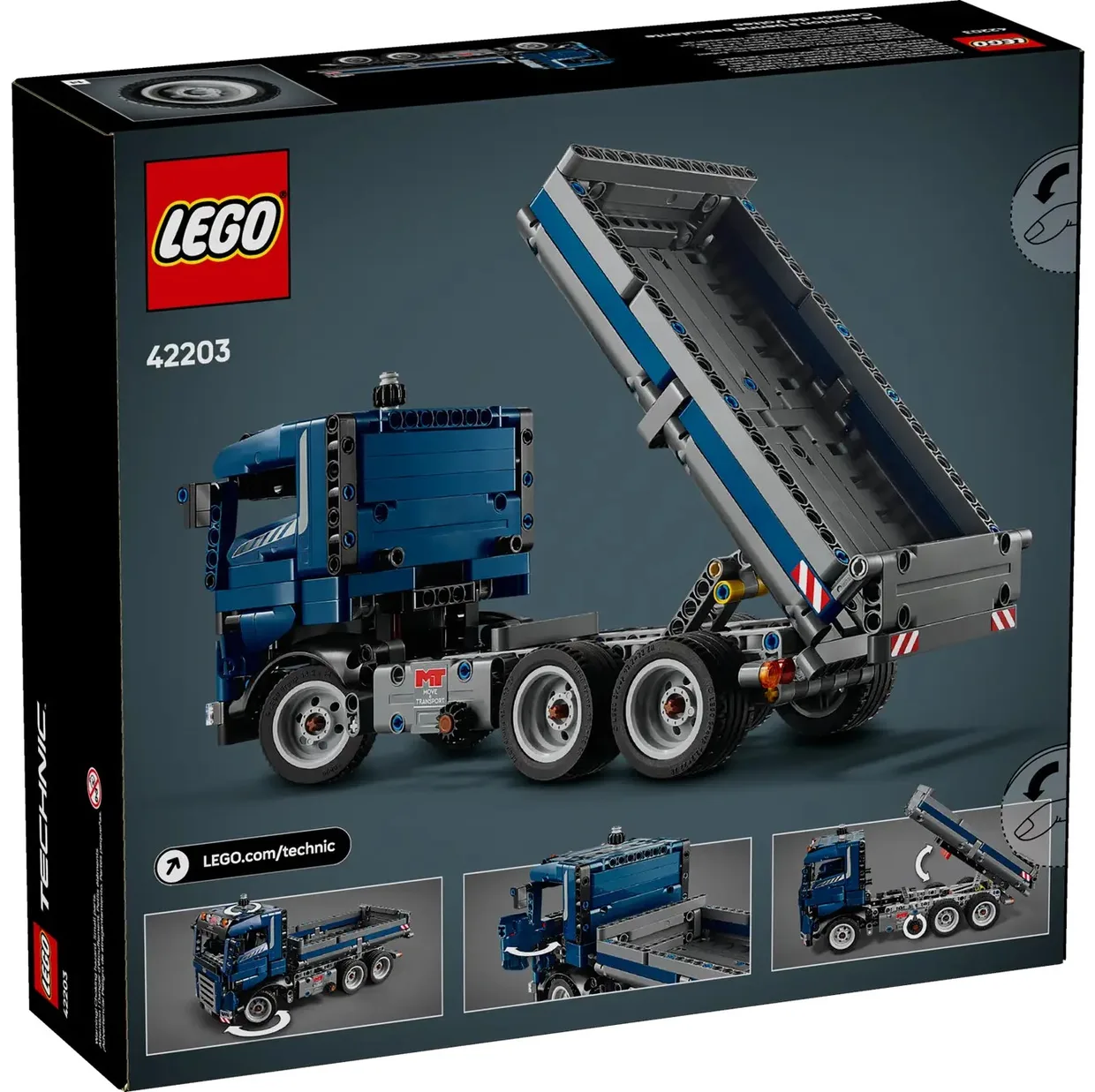 Конструктор LEGO Technic Самосвал (42203) — фото 12