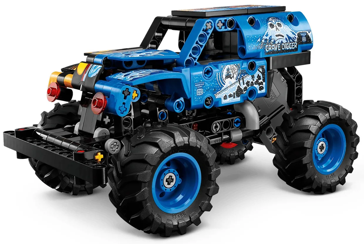 Конструктор LEGO Technic Monster Jam Grave Digger «Огонь и лёд» (42219)