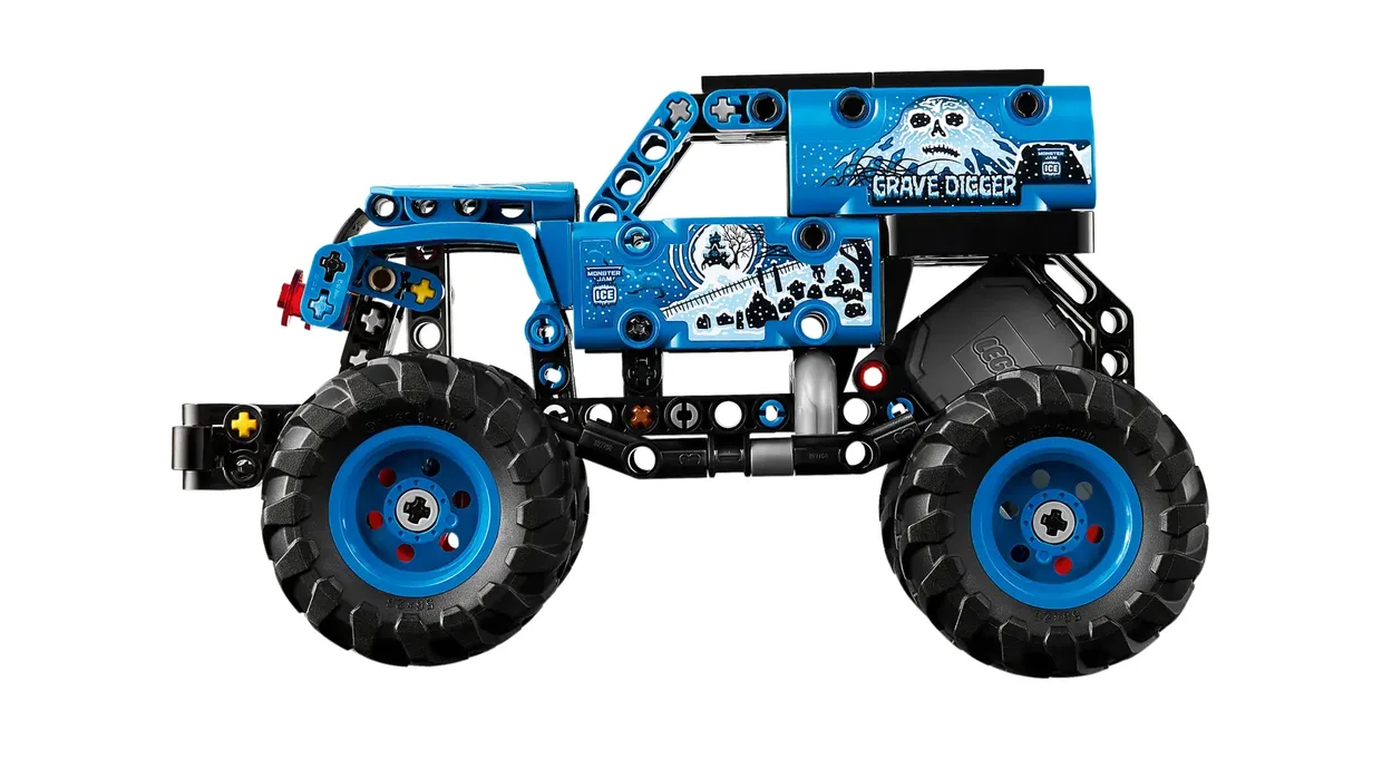 Конструктор LEGO Technic Monster Jam Grave Digger «Огонь и лёд» (42219) — фото 3