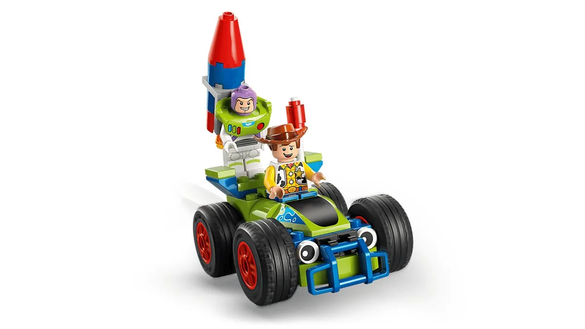 Конструктор LEGO Disney Pixar Празднование с «Историей игрушек»: поезд и гоночное авто (43264) — фото 3