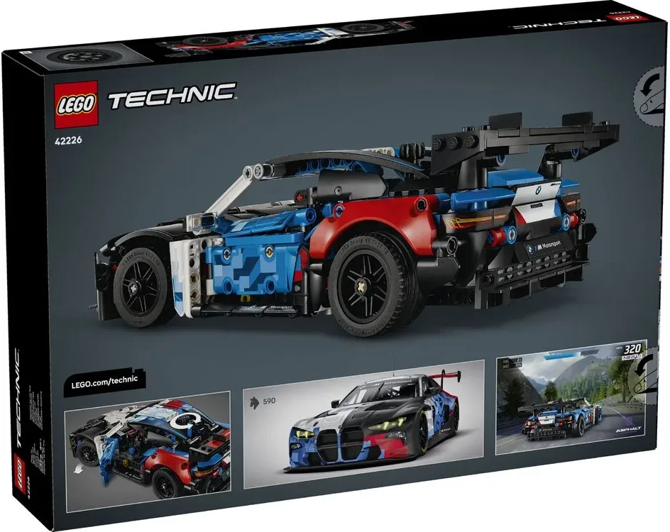 Конструктор LEGO Technic Гоночний автомобіль BMW M4 GT3 EVO (42226) — фото 10