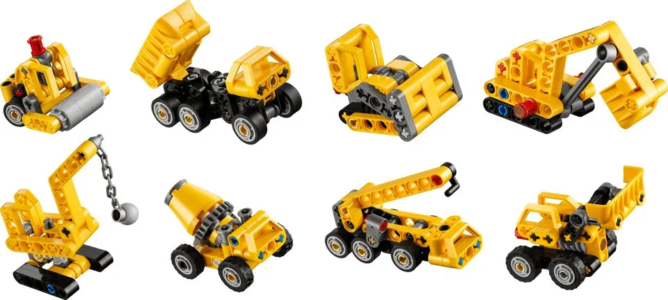 Конструктор LEGO Technic Мощные машины, бокс-сюрприз (42233)